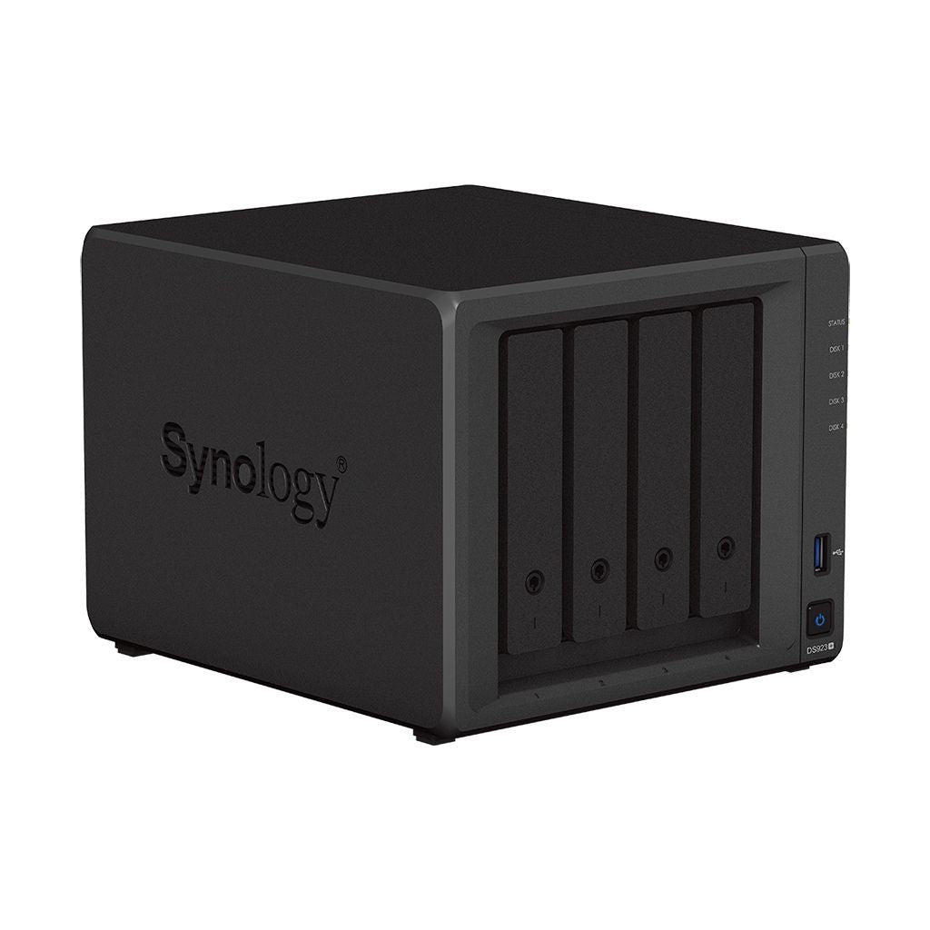 Synology DiskStation DS923+ server NAS e di archiviazione Tower AMD Ryzen R1600 4 GB DDR4L DiskStation Manager Nero [DS923+]