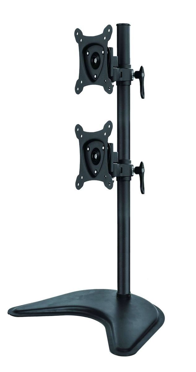 LINK BRACCIO DA TAVOLO CON BASE PER DUE VIDEO FINO A 15KG DA [LKBR38]