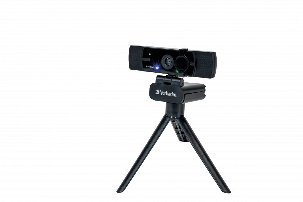 Verbatim 49580 webcam 3840 x 2160 Pixel USB 2.0 Nero [49580]