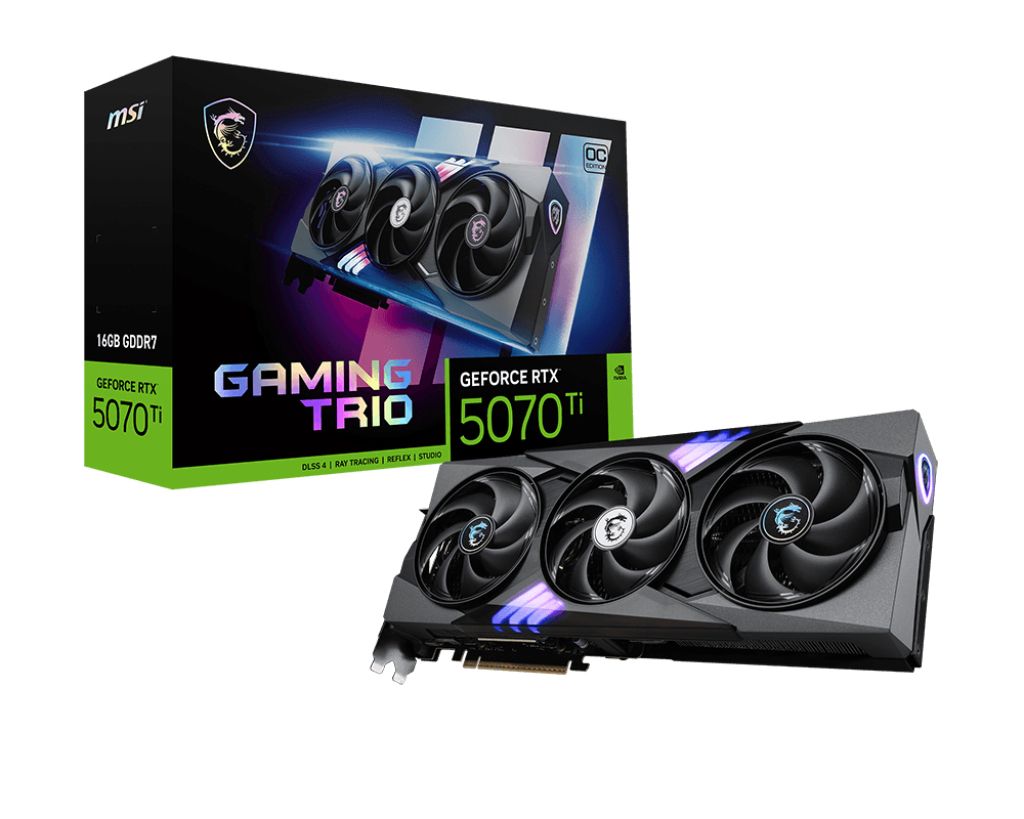 MSI VGA GEFORCE RTX 5070 TI 16G GAMING TRIO OC [RTX5070TI16GGAMINGTRIOOC]