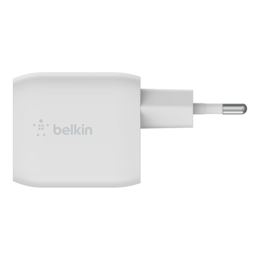 Belkin CARICABATTERIA DA PARETE DOPPIO GAN USB-C PPS 45W [WCH011VFWH]