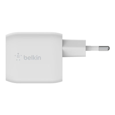 Belkin CARICABATTERIA DA PARETE DOPPIO GAN USB-C PPS 45W [WCH011VFWH]