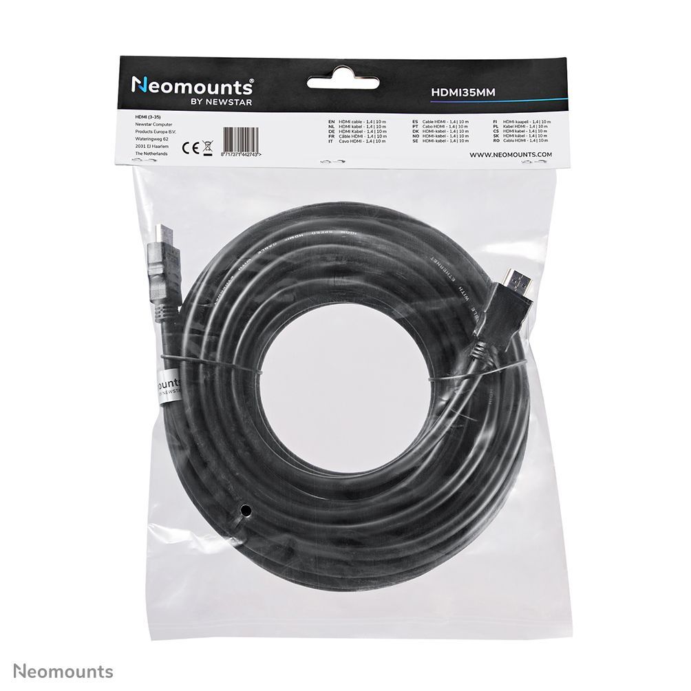 Neomounts HDMI35MM Cavo HDMI - 10 metri [HDMI35MM]