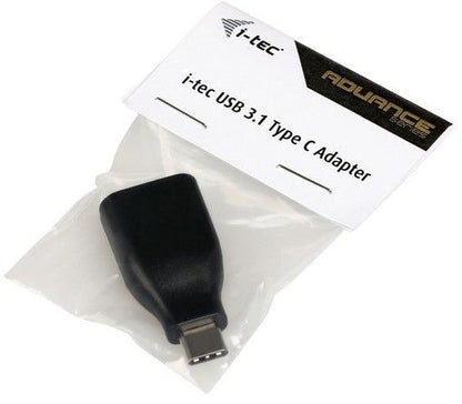 i-tec U31TYPEC adattatore per inversione del genere dei cavi USB 3.1 Type-C USB 3.0 Type-A Nero [U31TYPEC]