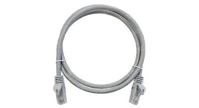PATCH CORD CAT.6 UTP SNAGLESS PVC GREY mt.1,5 [UTP6CPCGY1.5]