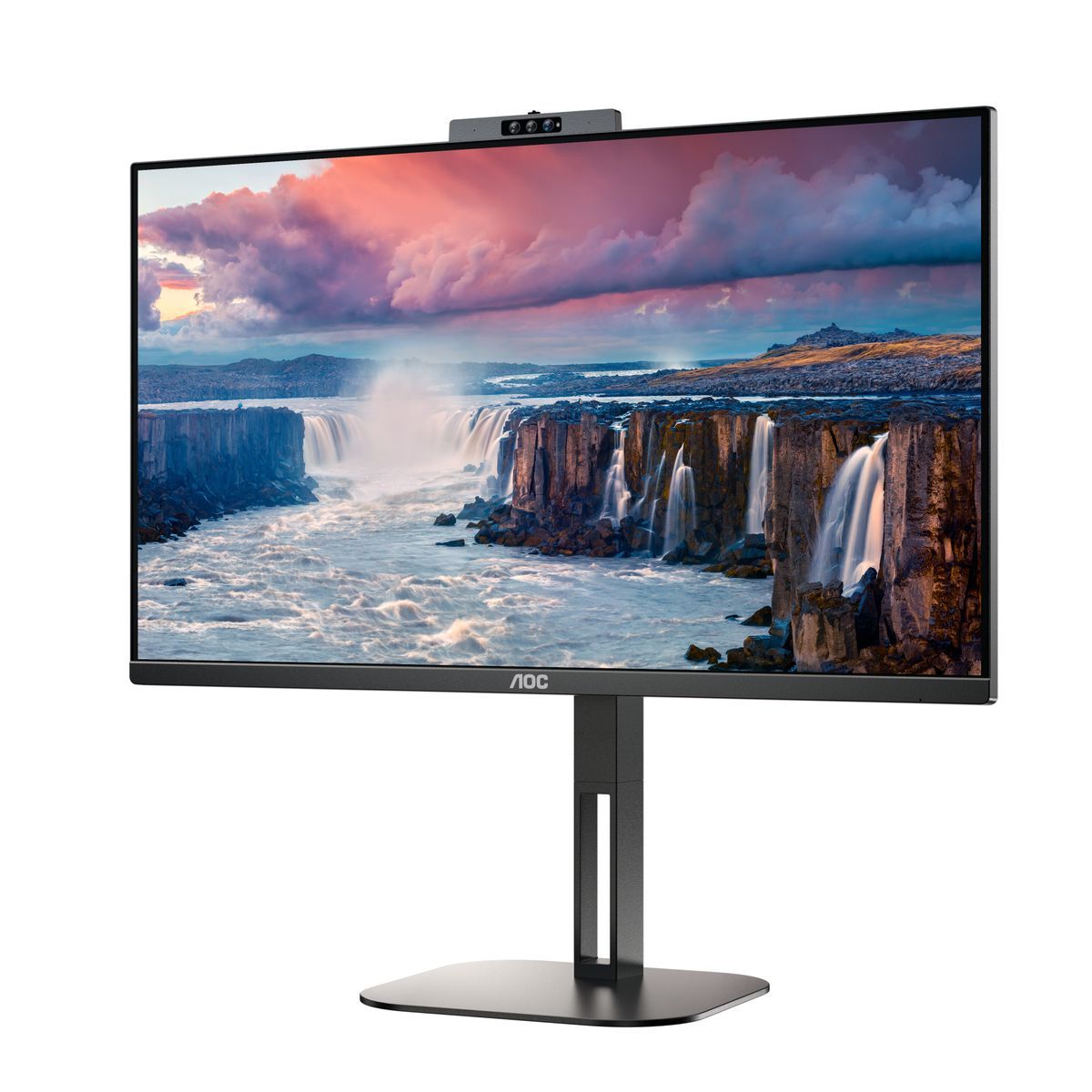 AOC V5 24V5CW/BK Monitor PC 60,5 cm (23.8") 1920 x 1080 Pixel Full HD LED Nero [24V5CW/BK]