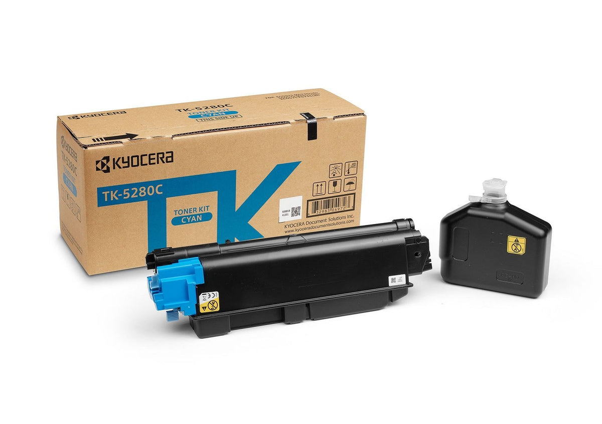 KYOCERA TK-5280C cartuccia toner 1 pz Originale Ciano [1T02TWCNL0]