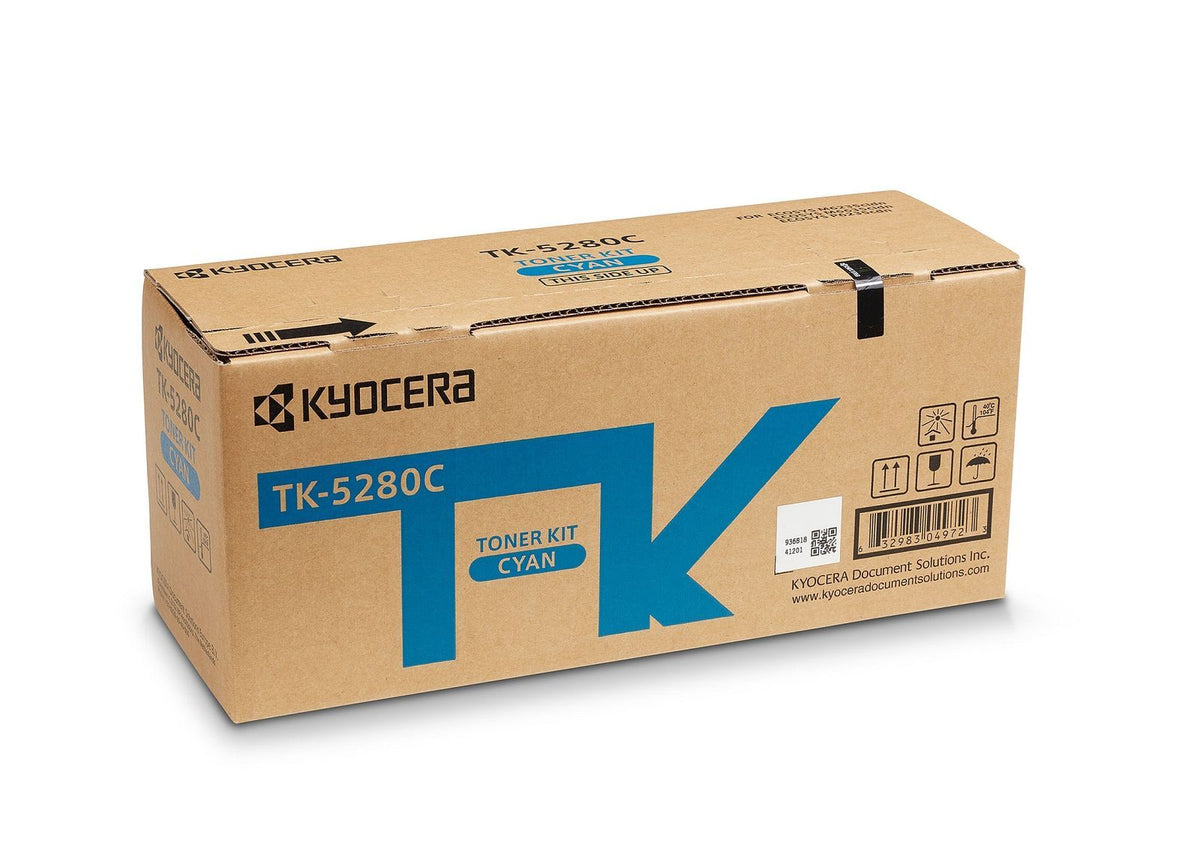 KYOCERA TK-5280C cartuccia toner 1 pz Originale Ciano [1T02TWCNL0]