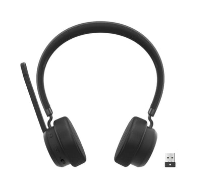 Lenovo Wireless VoIP Headset Auricolare A Padiglione Ufficio Bluetooth Nero [4XD1M80020]