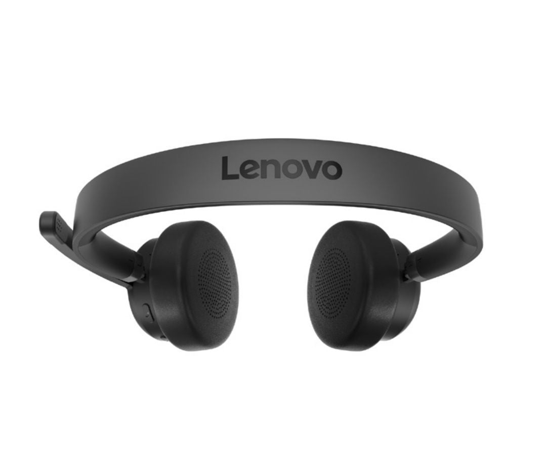 Lenovo Wireless VoIP Headset Auricolare A Padiglione Ufficio Bluetooth Nero [4XD1M80020]