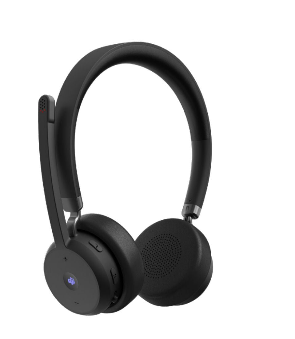 Lenovo Wireless VoIP Headset Auricolare A Padiglione Ufficio Bluetooth Nero [4XD1M80020]
