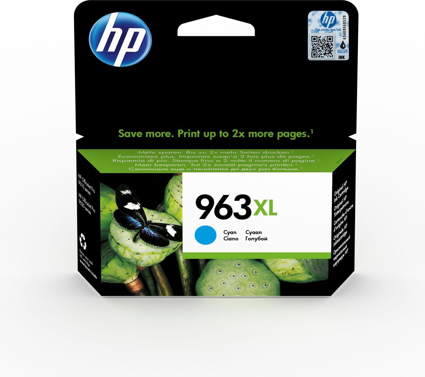 HP 963 XL Originale Ciano 1 pezzo(i) [3JA27AE#BGX]