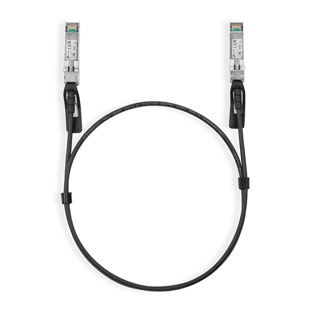 TP-Link Omada TL-SM5220-1M cavo InfiniBand e in fibra ottica SFP+ DAC Nero [SM5220-1M]