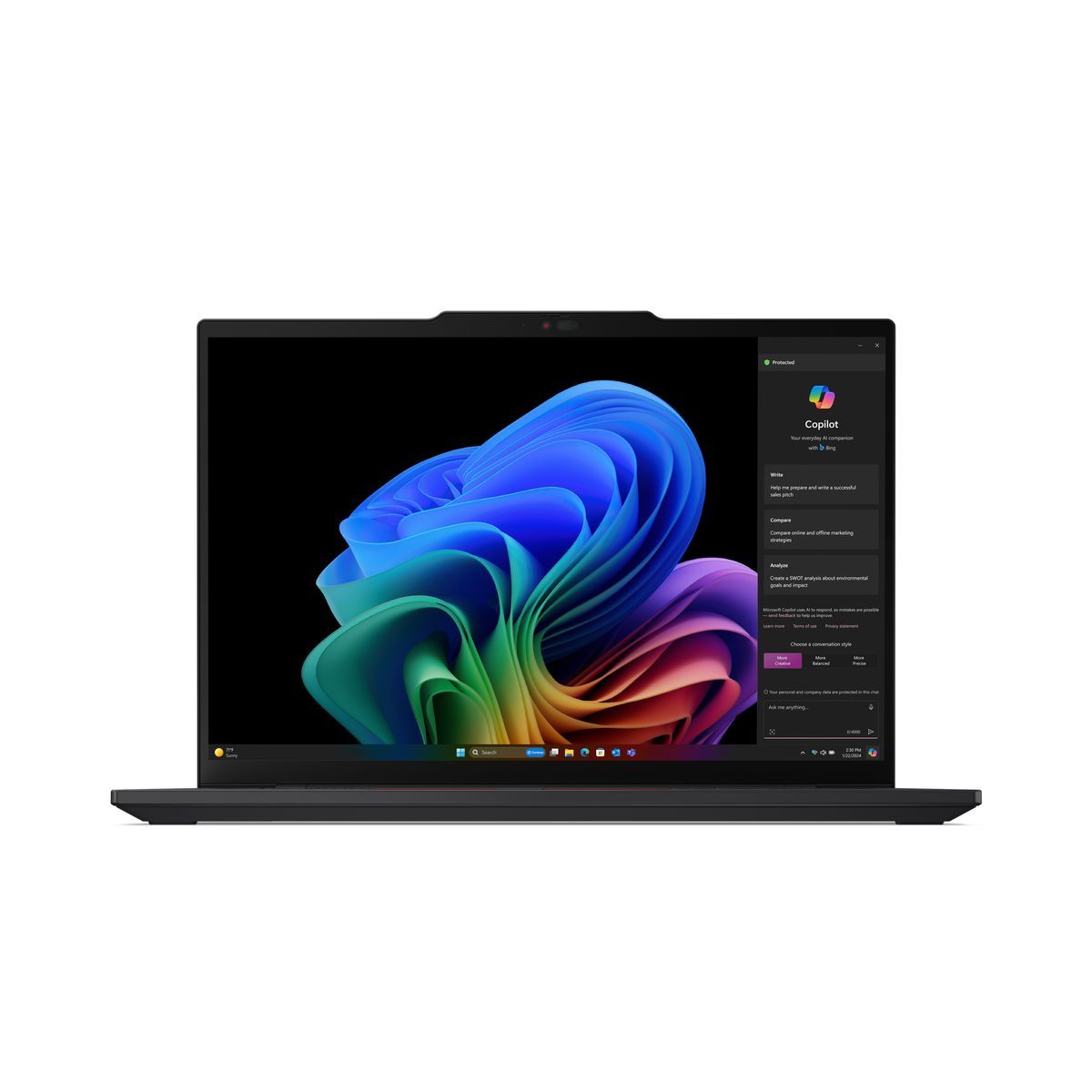 Lenovo ThinkPad T14s Gen 6 AMD Ryzen AI 7 PRO 360 Computer portatile 35,6 cm (14") WUXGA 32 GB LPDDR5x-SDRAM 1 TB SSD Wi-Fi 7 (802.11be) Windows 11 Pro Italiano Nero [21M1000SIX]