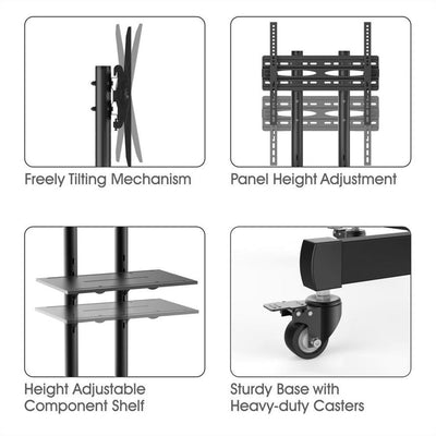 Value 17.99.1167 Supporto TV a parete 177,8 cm (70") Nero [RO17.99.1167]
