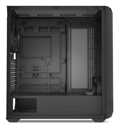 Sharkoon AK2 Midi Tower Nero [AK2BLACK]