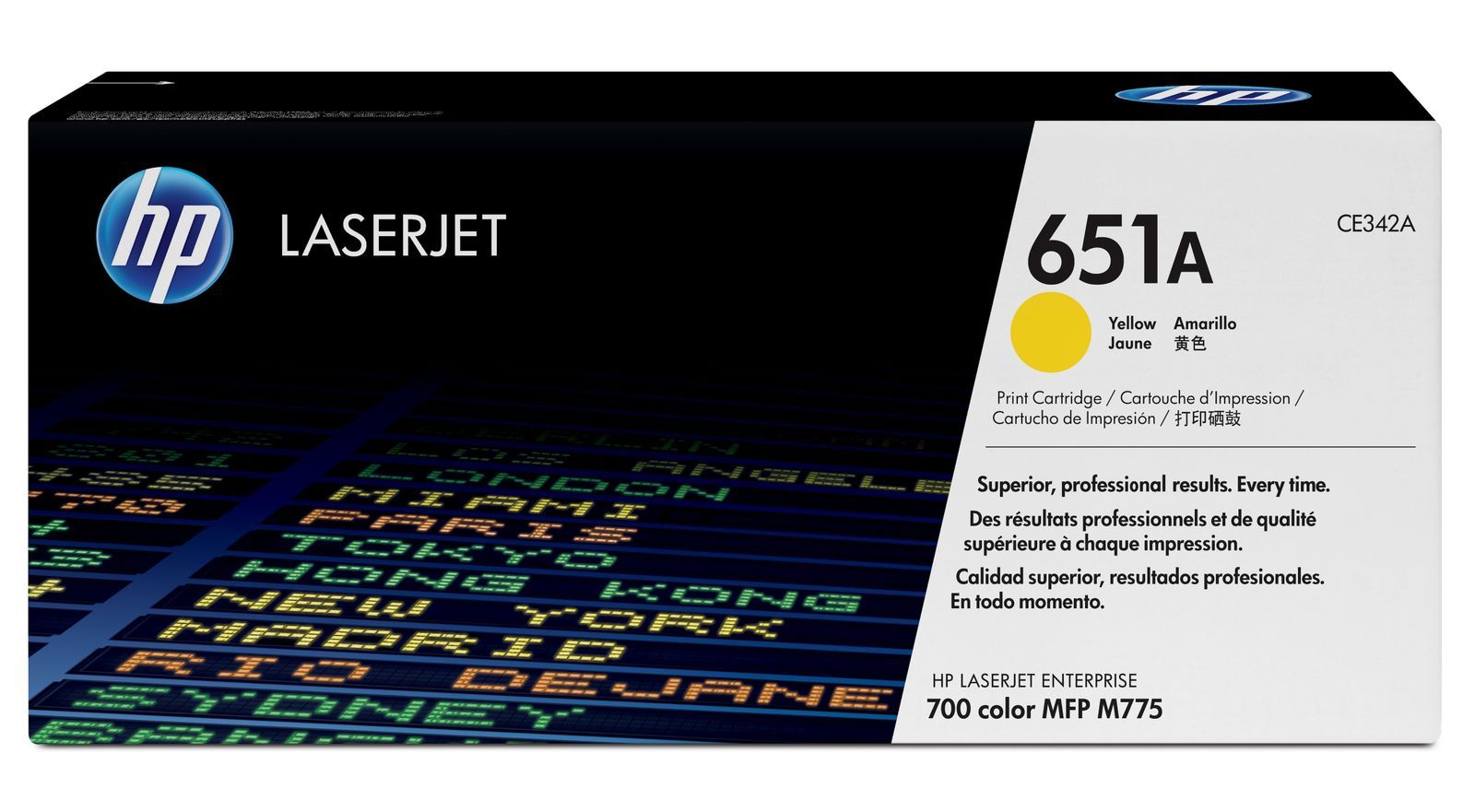 HP Cartuccia Toner originale giallo LaserJet 651A [CE342A]
