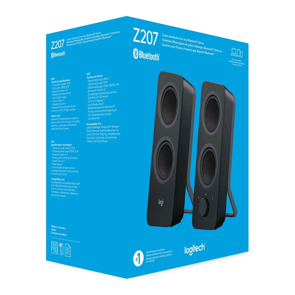 Logitech Z207 casse 5 W [980-001295]