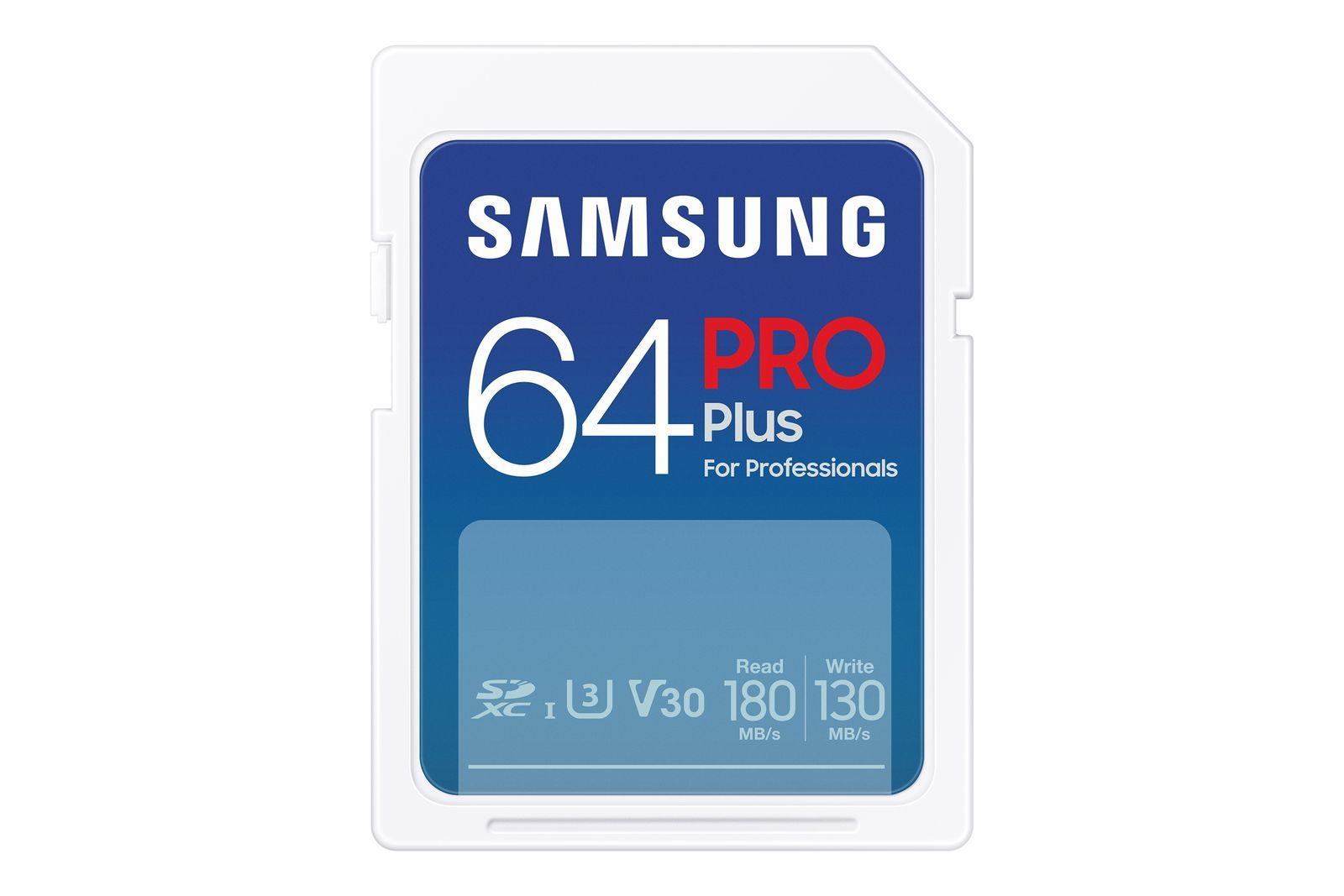 Samsung PRO Plus SD Card - Scheda di memoria 64GB (2023) [MB-SD64S/EU]