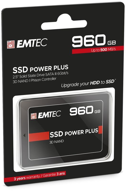 Emtec X150 Power Plus 960 GB 2.5" Serial ATA III [ECSSD960GX150]