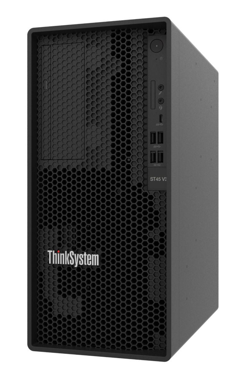 Lenovo ThinkSystem ST45 V3 server 1,92 TB Tower AMD EPYC 4124P 3,8 GHz 16 GB DDR5-SDRAM 500 W [7DH5A007EA]