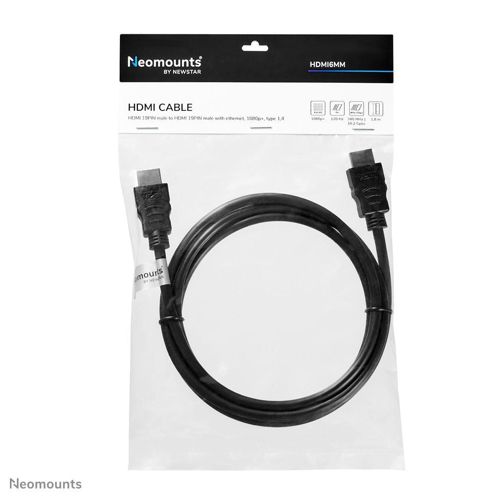 Neomounts Cavo prolunga HDMI , 1,8 metri [HDMI6MM] - ITPartners