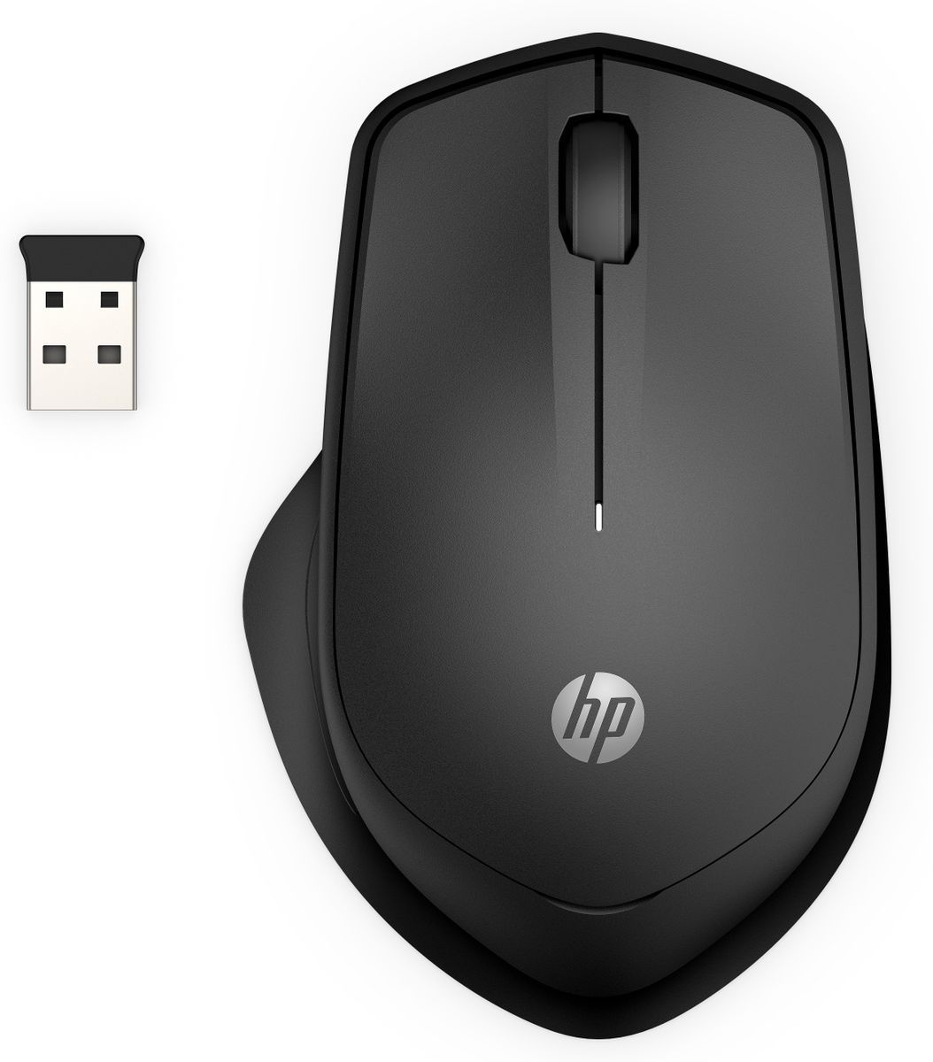 HP Mouse wireless silenzioso 285 [6G4E6AA#ABB]