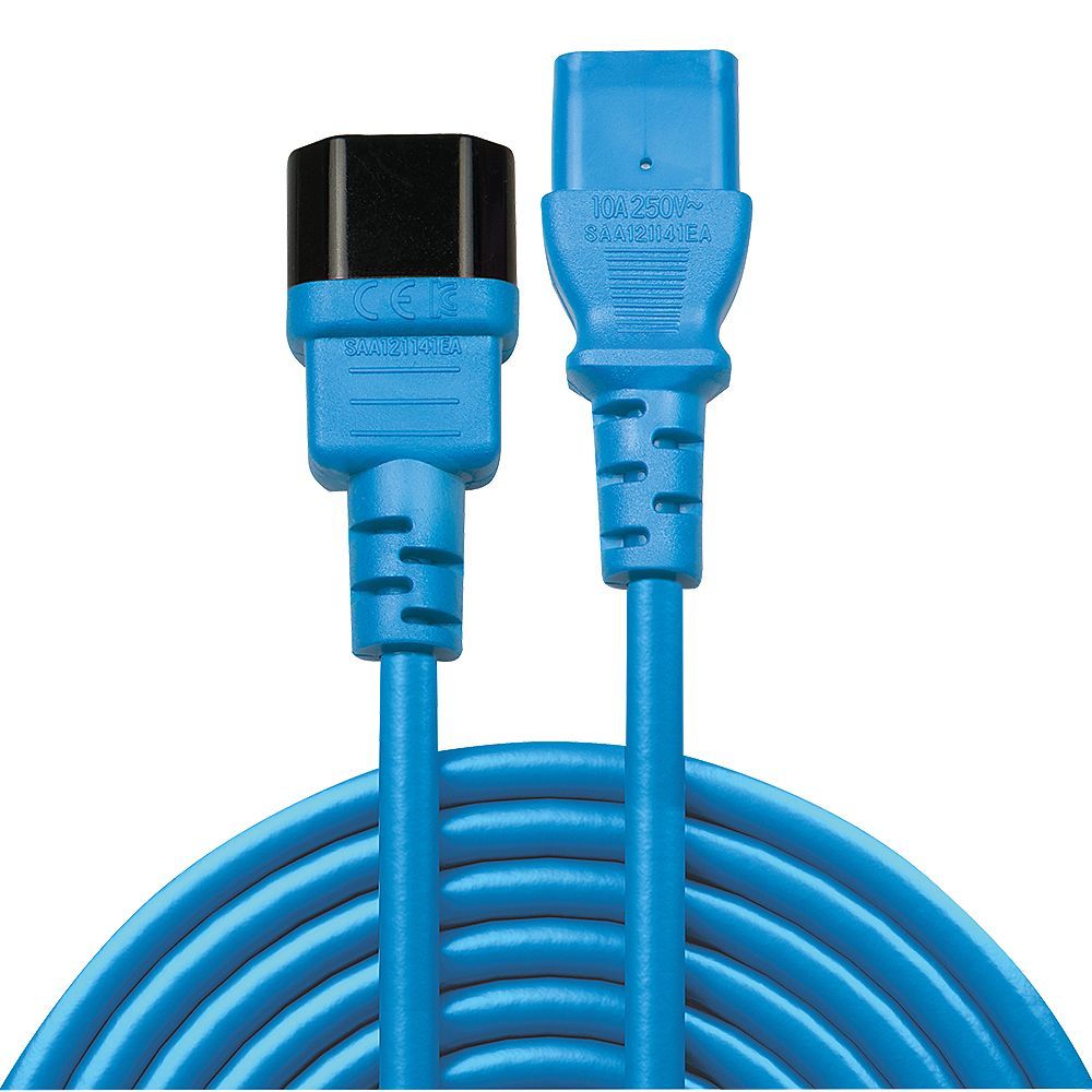 Lindy 30472 cavo di alimentazione Blu 2 m Accoppiatore C13 Accoppiatore C14 [LINDY30472]