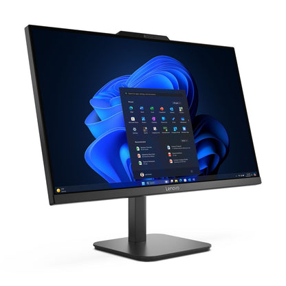 Lenovo V100 Intel N N100 60,5 cm (23.8") 1920 x 1080 Pixel PC All-in-one 8 GB DDR4-SDRAM 512 GB SSD Windows 11 Pro Wi-Fi 6 (802.11ax) Nero [13BE001JIX]