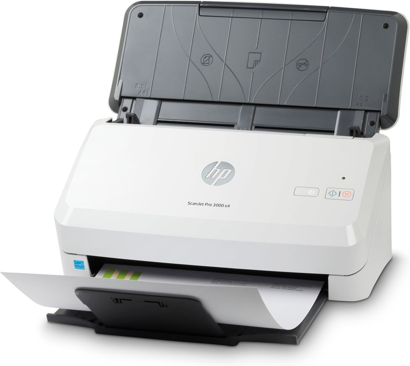 HP Scanjet Pro 3000 s4 Scanner a foglio 600 x 600 DPI A4 Nero, Bianco [6FW07A#B19]