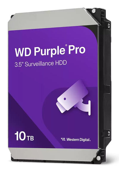 WESTERN DIGITAL HDD INTERNO PURPLE PRO 10TB 3.5 256MB CACHE [WD102PURP]