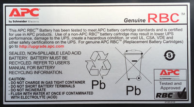 APC RBC6 batteria UPS Acido piombo (VRLA) [RBC6]
