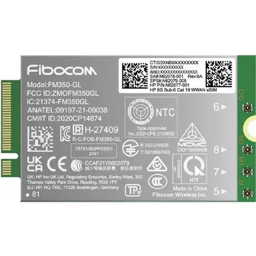 Hp 5G Sub-6 Cat 19 WWAN [AM5R4AA]