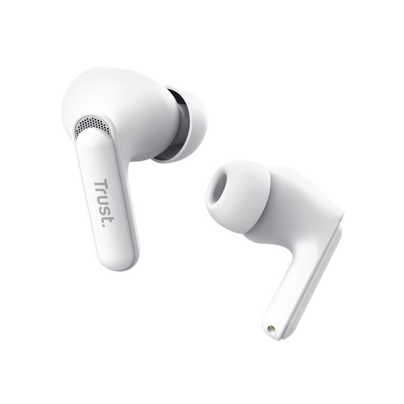 Trust Yavi Auricolare True Wireless Stereo (TWS) In-ear Musica e Chiamate USB tipo-C Bluetooth Bianco [25172]