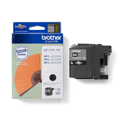 Brother LC129XLBK cartuccia d'inchiostro 1 pz Originale Resa elevata (XL) Nero [LC129XLBK]