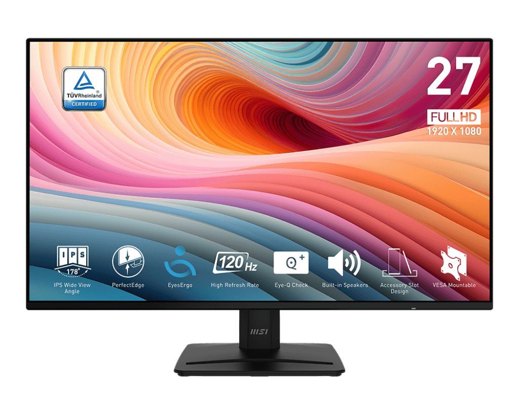 MSI PRO MP271A E2 Monitor PC 68,6 cm (27") 1920 x 1080 Pixel Full HD LCD Nero [PROMP271AE2]