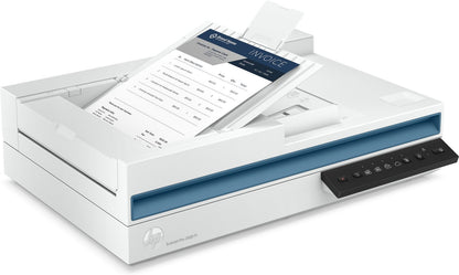 HP Scanjet Pro 2600 f1 Scanner piano e ADF 600 x 600 DPI A4 Bianco [20G05A#B19]