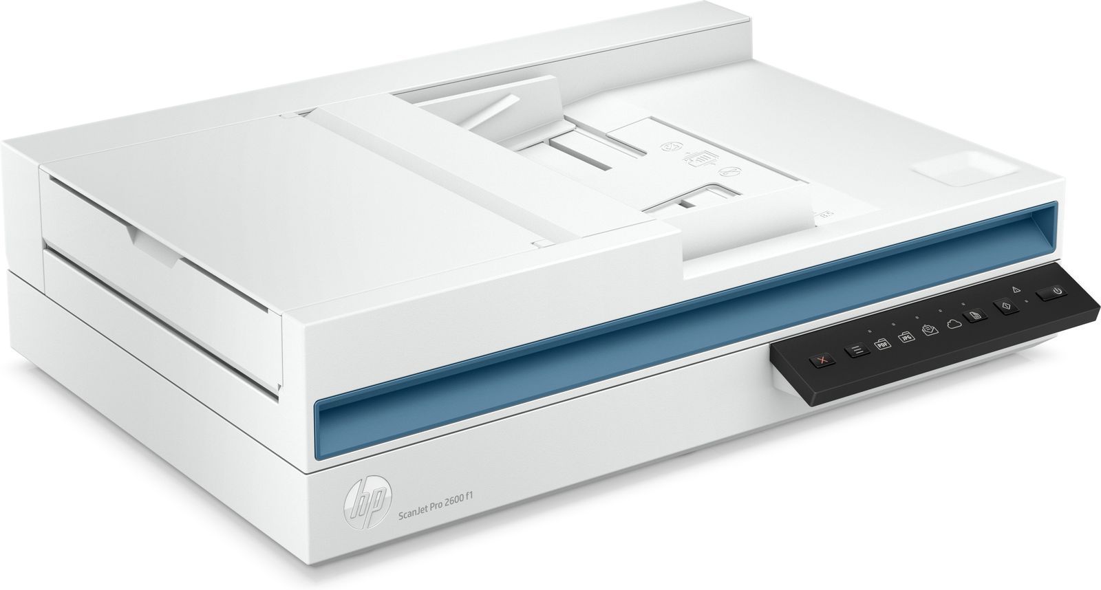 HP Scanjet Pro 2600 f1 Scanner piano e ADF 600 x 600 DPI A4 Bianco [20G05A#B19]