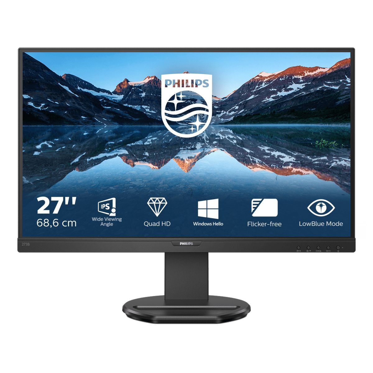 Philips B Line 276B9/00 LED display 68,6 cm (27") 2560 x 1440 Pixel Quad HD Nero [276B9/00]