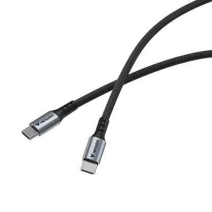 VERBATIM CAVO SYNC CHARGE USB C TO USB C 60W 120 CM [31845]