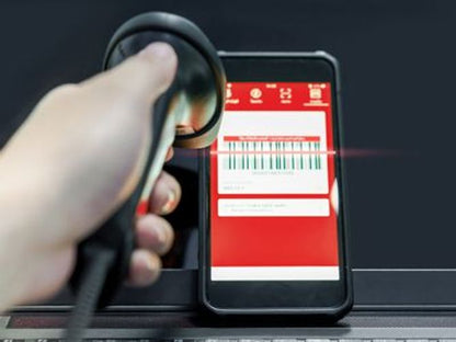 Hamlet HBCS2D100US lettore di codici a barre Lettore di codici a barre portatile 1D/2D CMOS Grigio [HBCS2D100US]