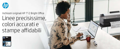 HP Confezione da 3 cartucce di inchiostro magenta originale DesignJet 712 da 29 ml [3ED78A]