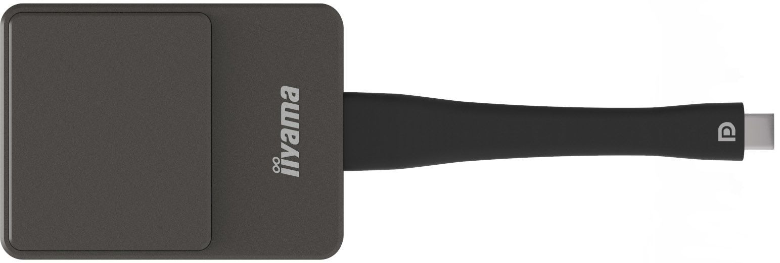 iiyama WP D002C dongle Smart TV USB 4K Ultra HD Nero, Argento [WPD002C]