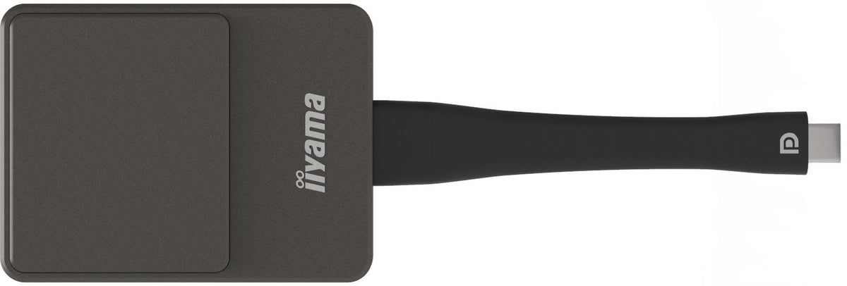 iiyama WP D002C dongle Smart TV USB 4K Ultra HD Nero, Argento [WPD002C]