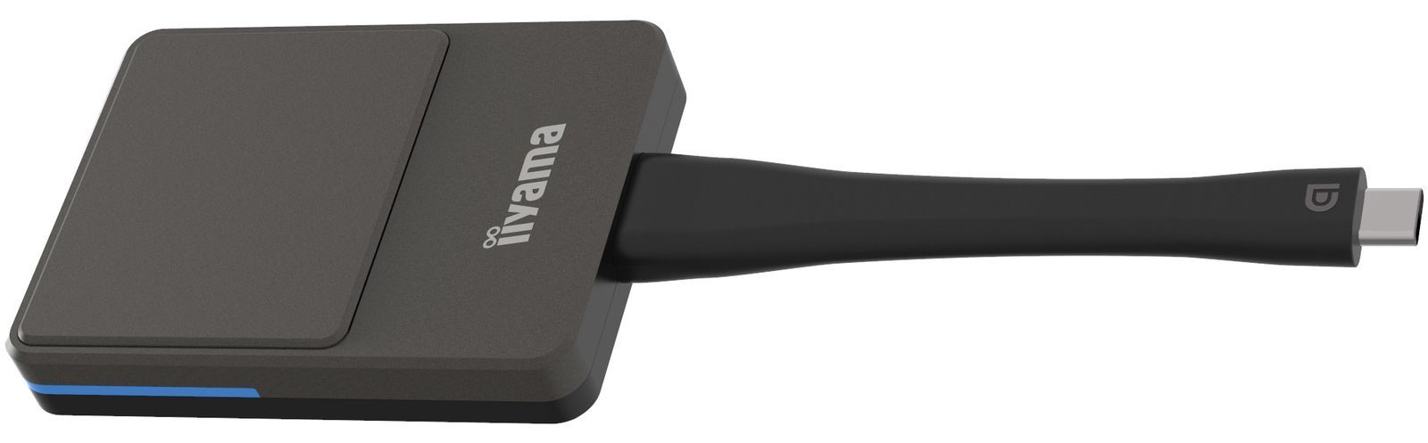 iiyama WP D002C dongle Smart TV USB 4K Ultra HD Nero, Argento [WPD002C]