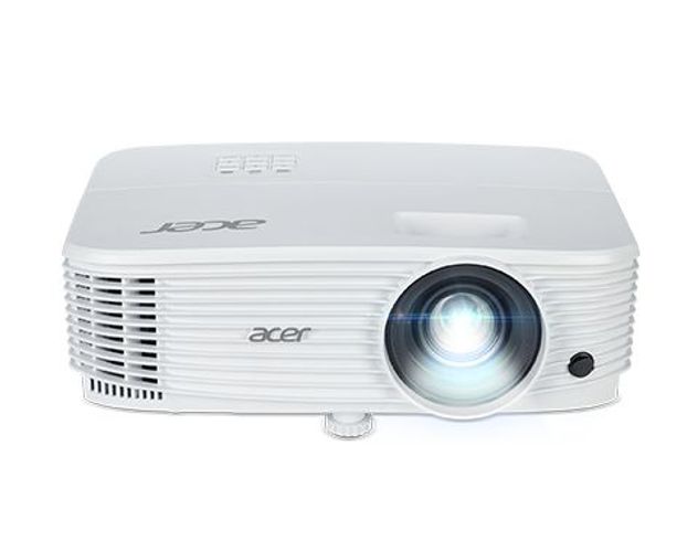 Acer Basic P1157i videoproiettore Proiettore a raggio standard 4500 ANSI lumen DLP SVGA (800x600) Compatibilità 3D Bianco [MR.JUQ11.001]