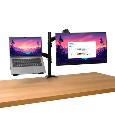 Trust Mara Braccio per monitor e laptop - Nero [25337]