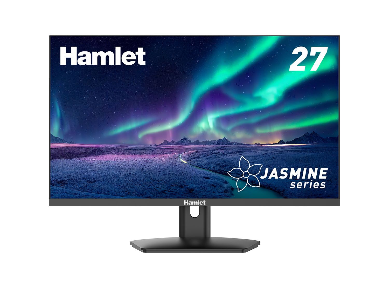 Hamlet HM27JF-V Monitor PC 68,6 cm (27") 1920 x 1080 Pixel Full HD LED Nero [HM27JF-V]