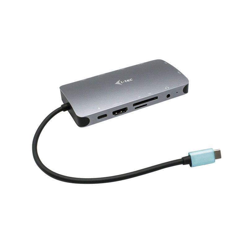 i-tec Metal USB-C Nano Dock HDMI/VGA with LAN + Charger 100W [C31NANOVGA100]