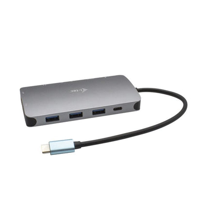 i-tec Metal USB-C Nano Dock HDMI/VGA with LAN + Charger 100W [C31NANOVGA100]